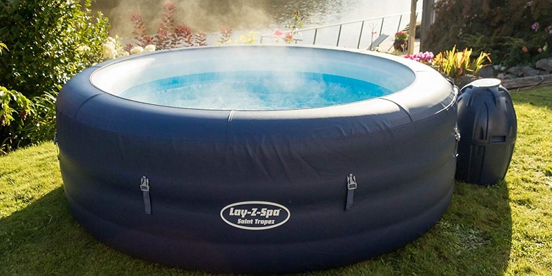 Hot inflatable tub