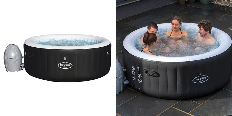 1. Lay Z Spa Miami 2 Person Inflatable Hot Tub